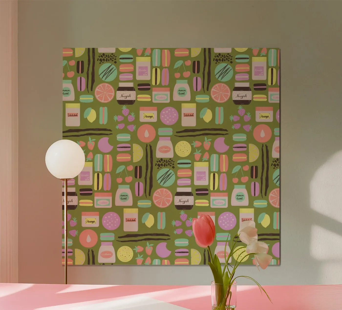 Macarons poster de nicigabrieldesigns