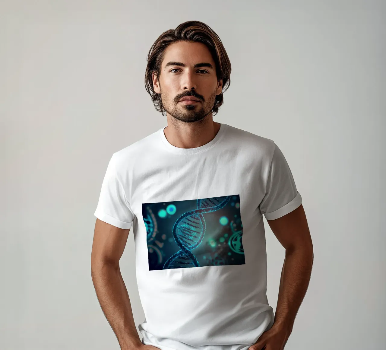 Abstractions d'ADN t-shirt de Delaplane