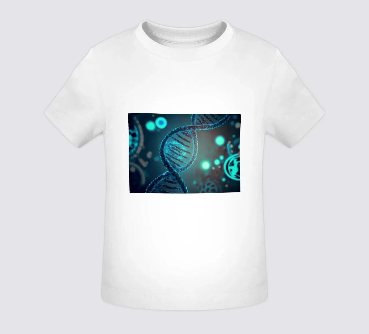 DNA Abstractions baby t-shirt by Delaplane