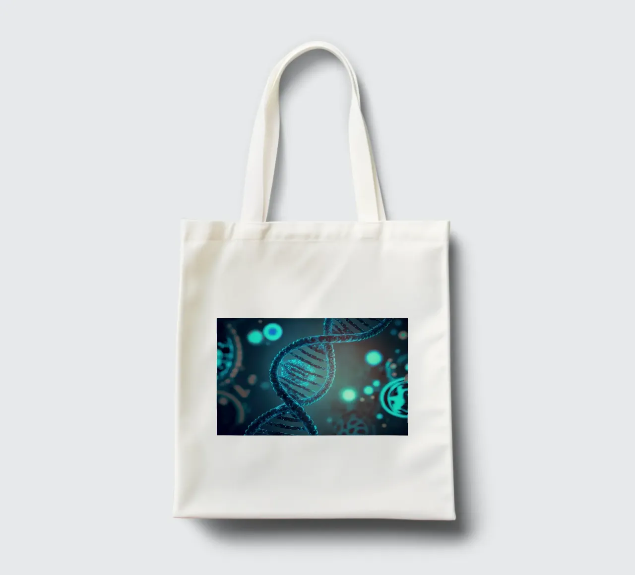 DNA Abstractions tote bag by Delaplane
