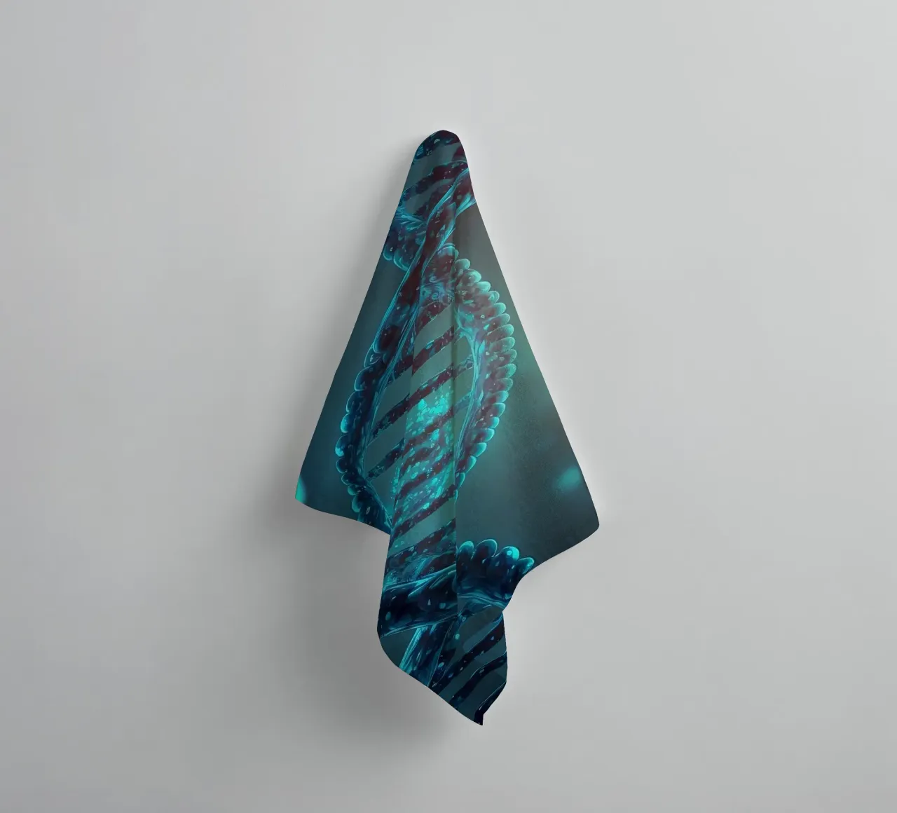 Abstractions d'ADN serviette de bain de Delaplane