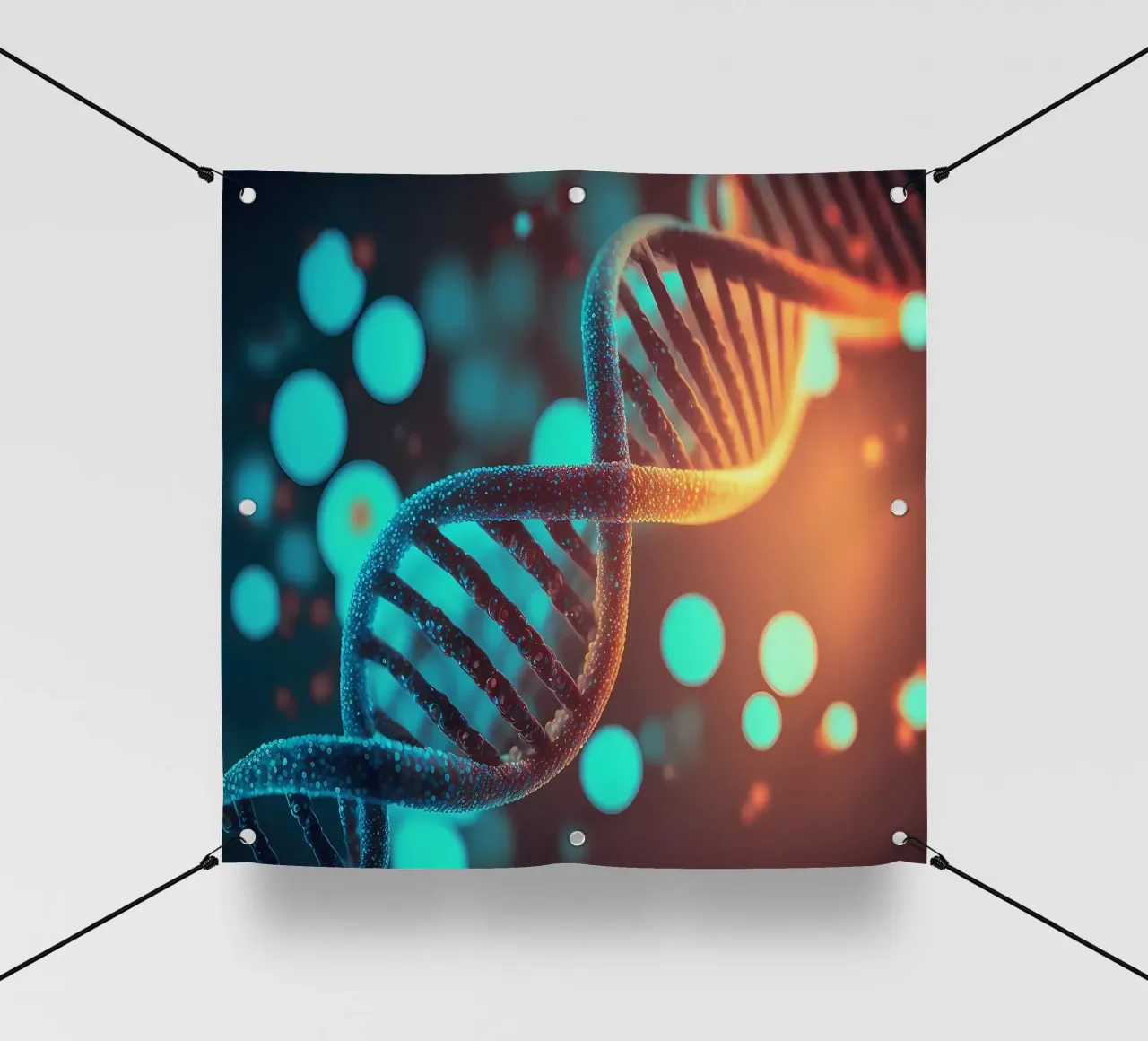 Esplorazioni genetiche telo in pvc da Delaplane