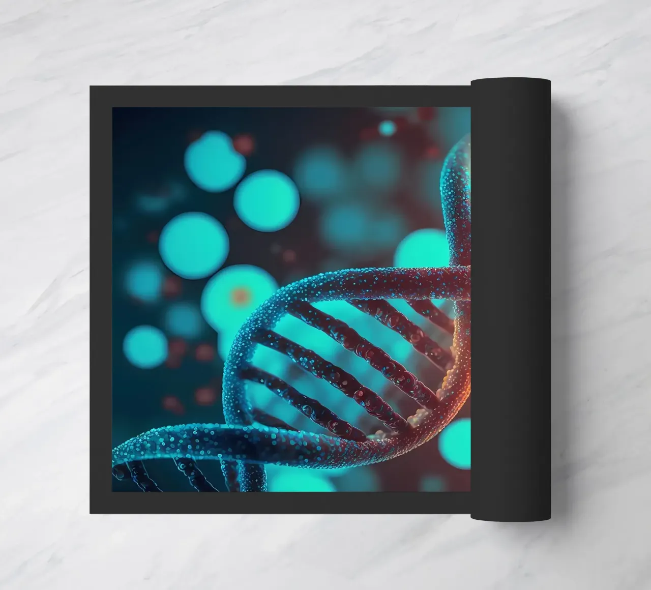 Genetic Explorations doormat by Delaplane