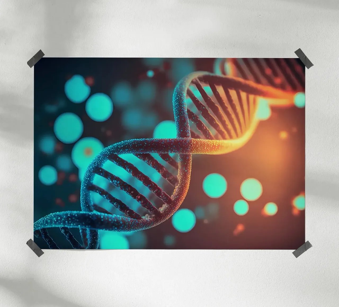 Genetic Explorations poster by Delaplane