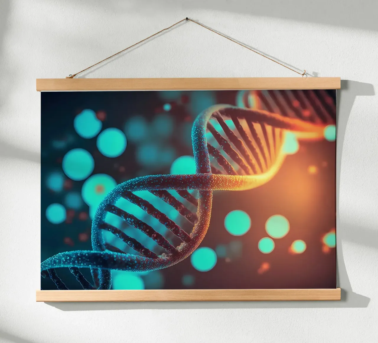 Genetic Explorations poster by Delaplane