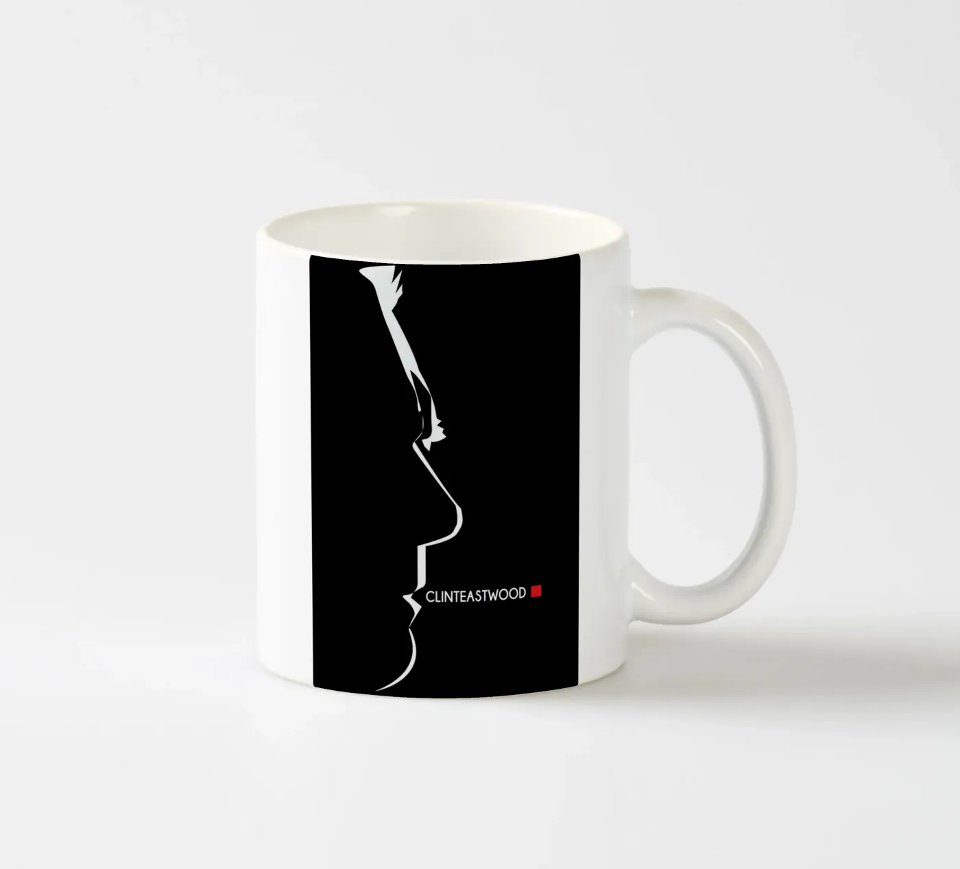 Clint ceramic mug by AS Art