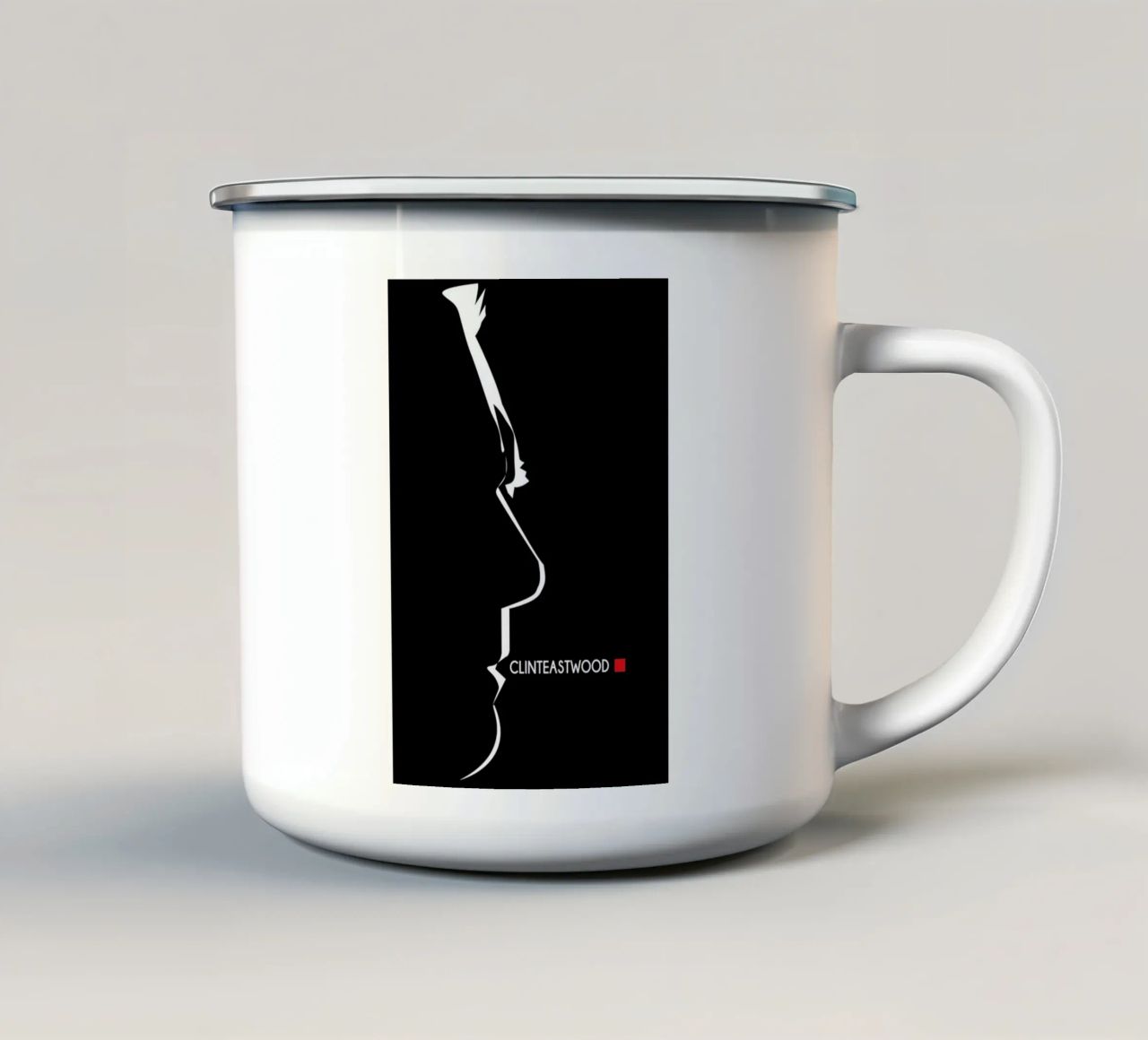 Clint tazza in smalto da AS Art