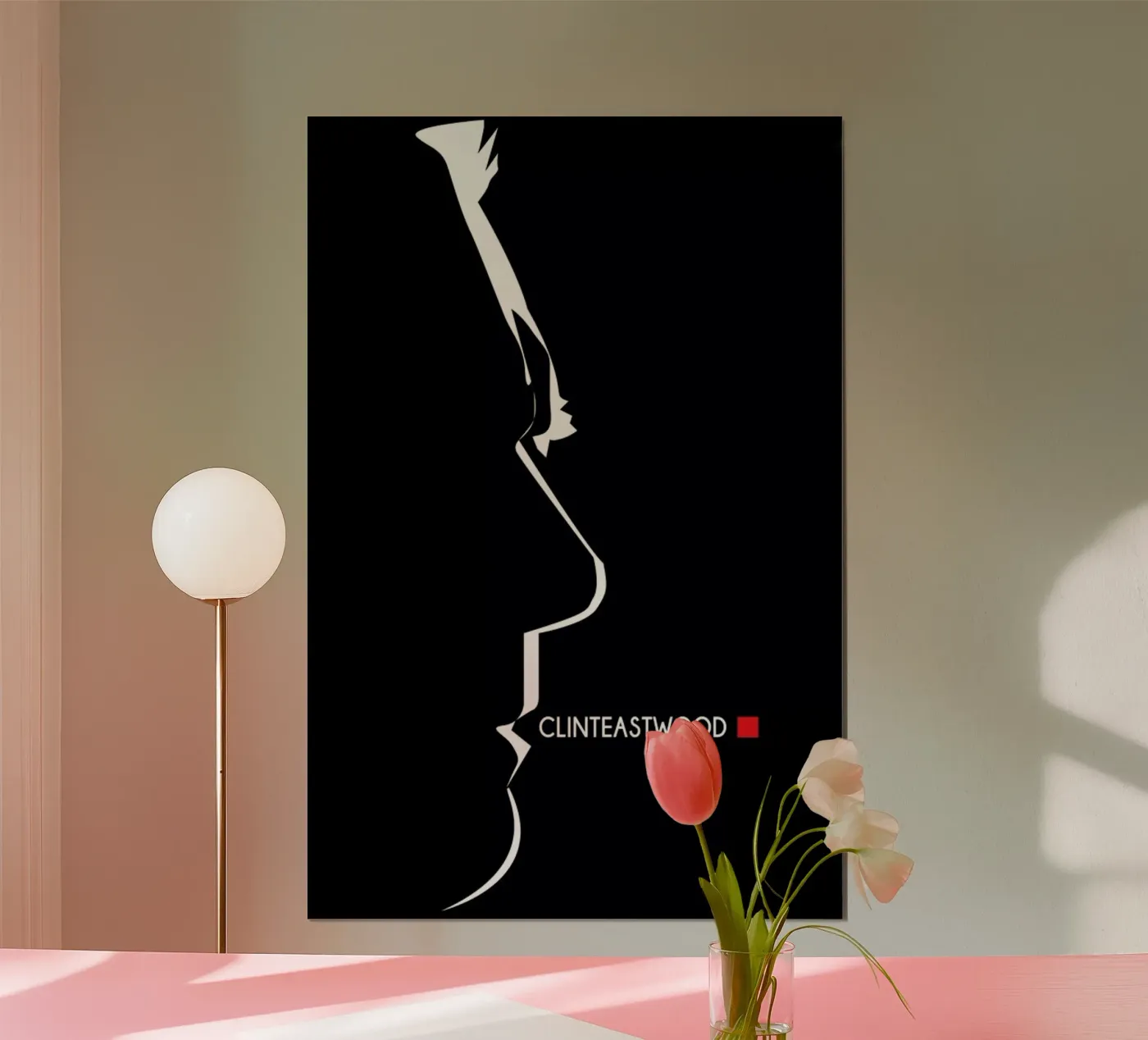 Clint Poster von AS Art