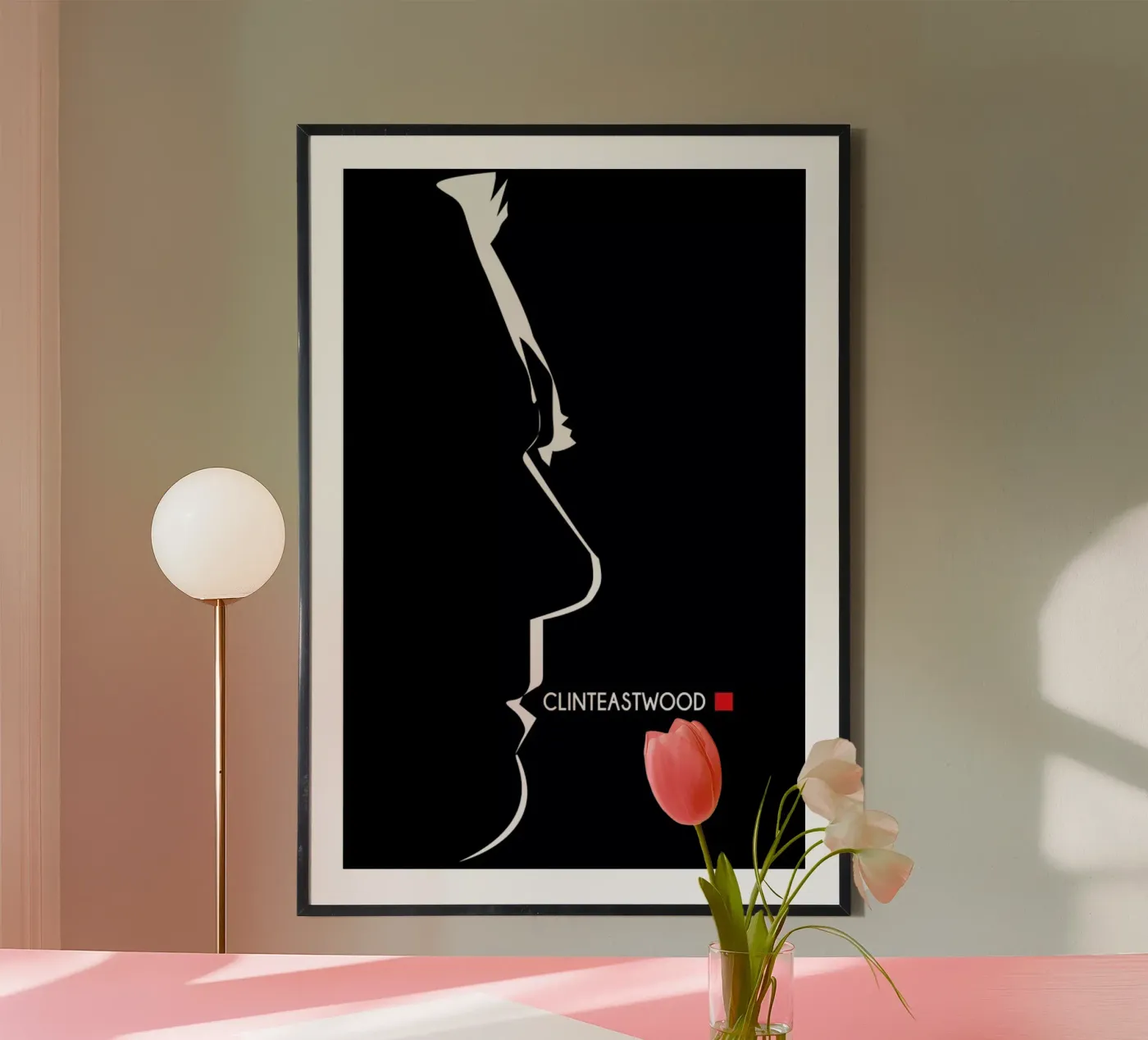 Clint Poster von AS Art