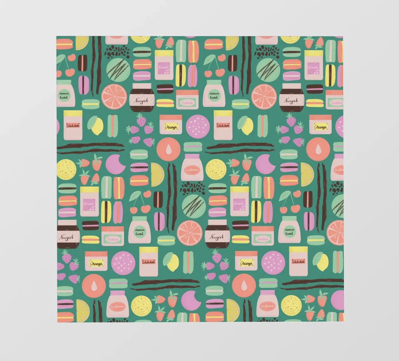 Macarons photo wallpaper by nicigabrieldesigns