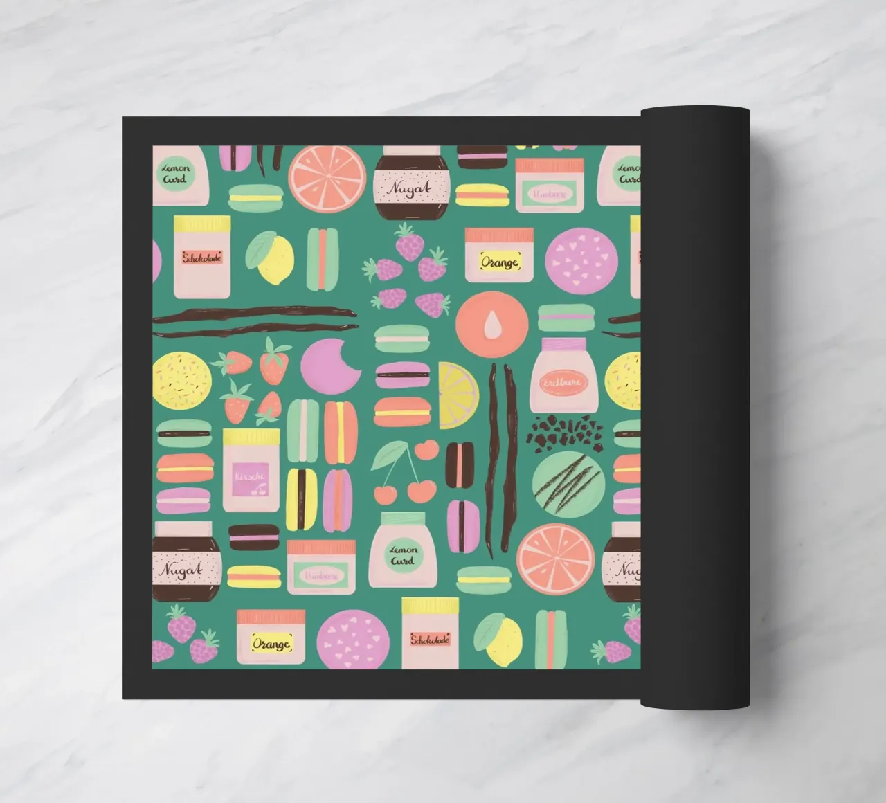 Macarons doormat by nicigabrieldesigns