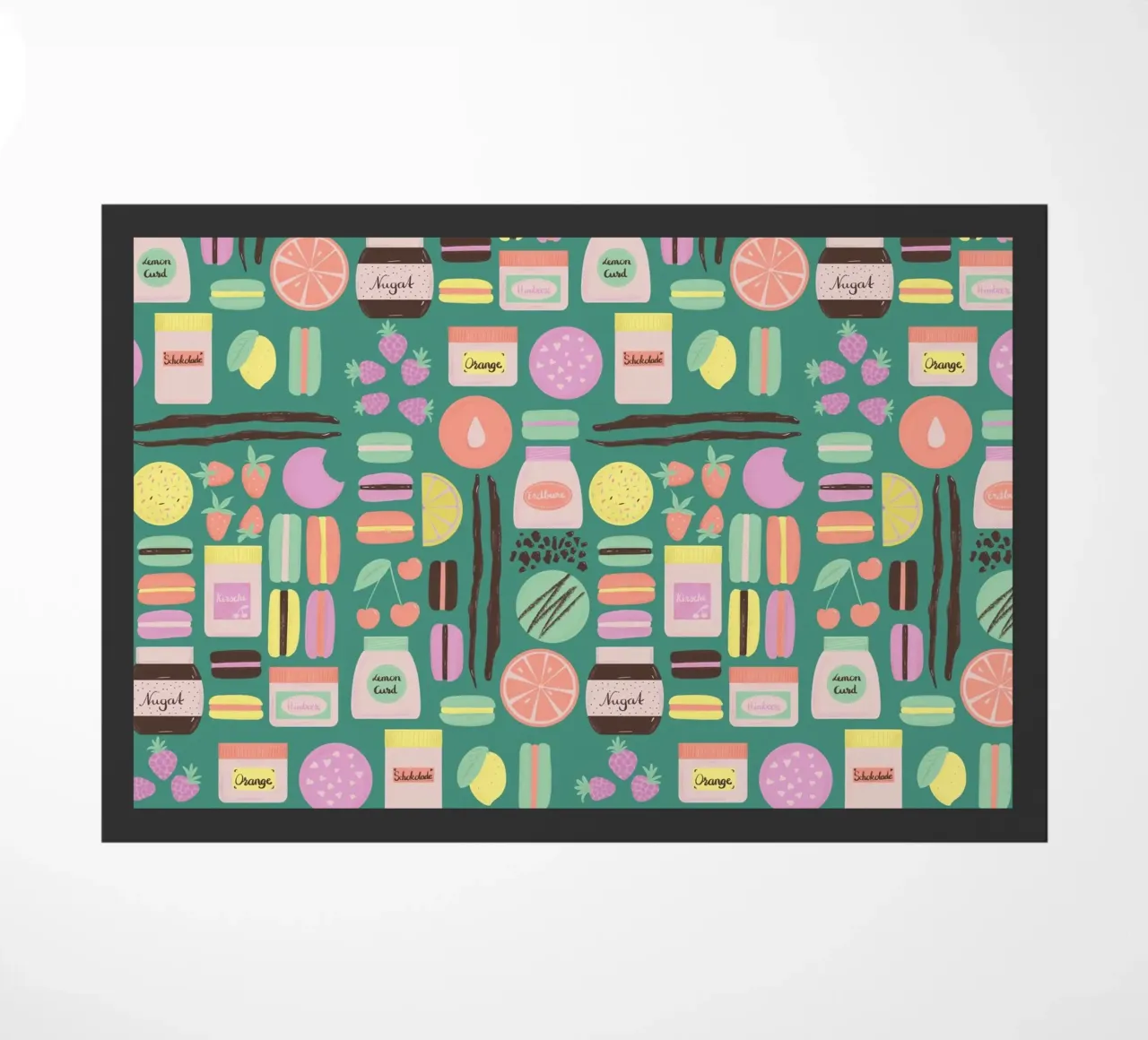 Macarons doormat by nicigabrieldesigns