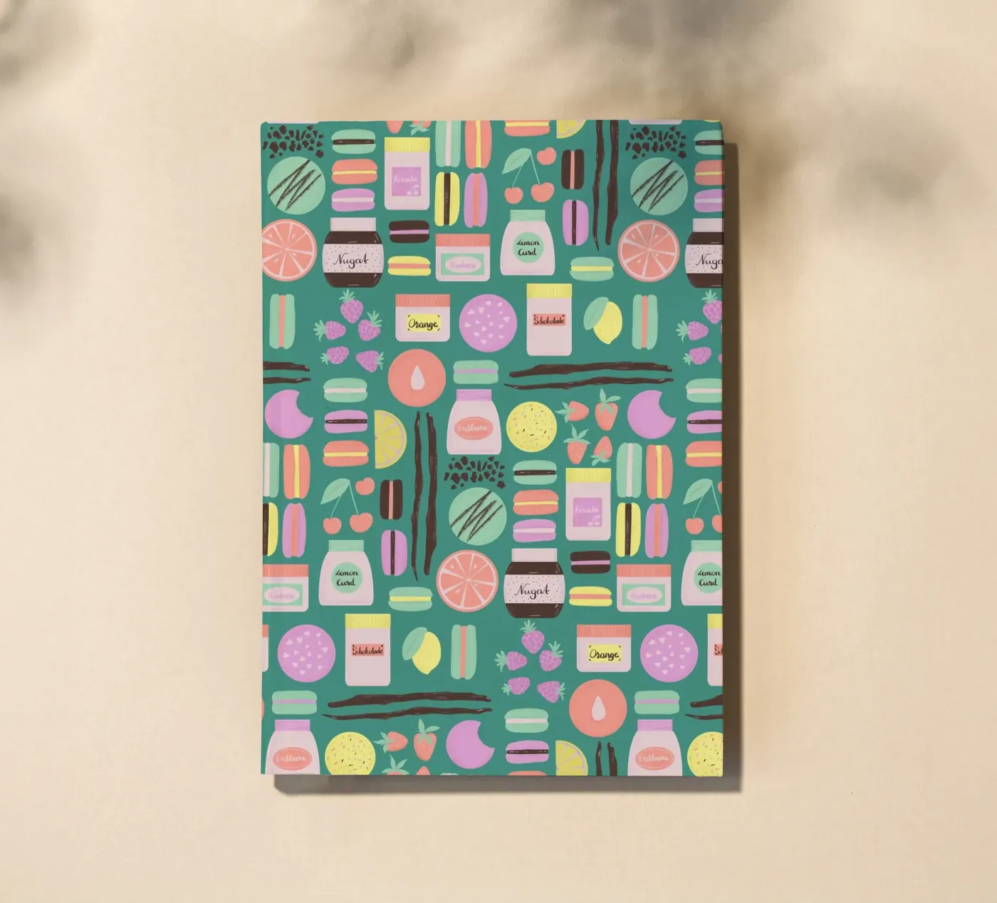 Macarons notebook by nicigabrieldesigns