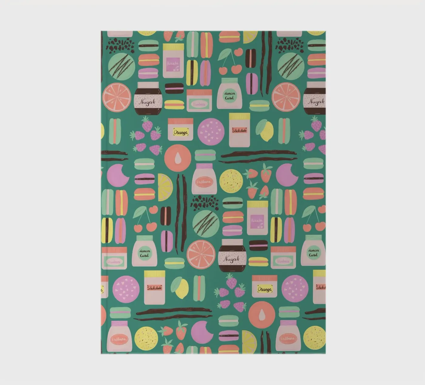 Macarons notebook by nicigabrieldesigns