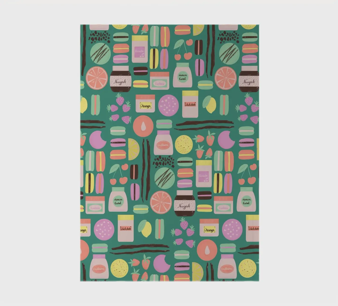 Macarons notebook by nicigabrieldesigns