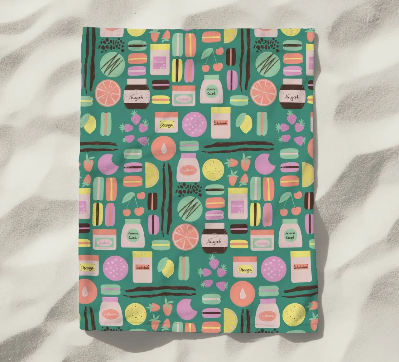 Macarons telo mare da nicigabrieldesigns