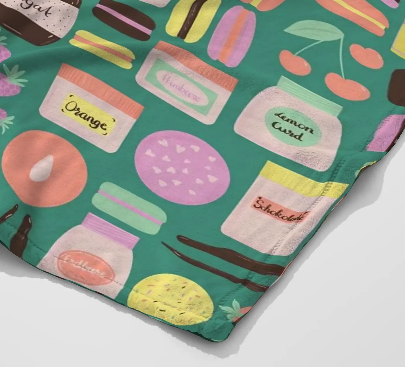Macarons coperta in pile da nicigabrieldesigns