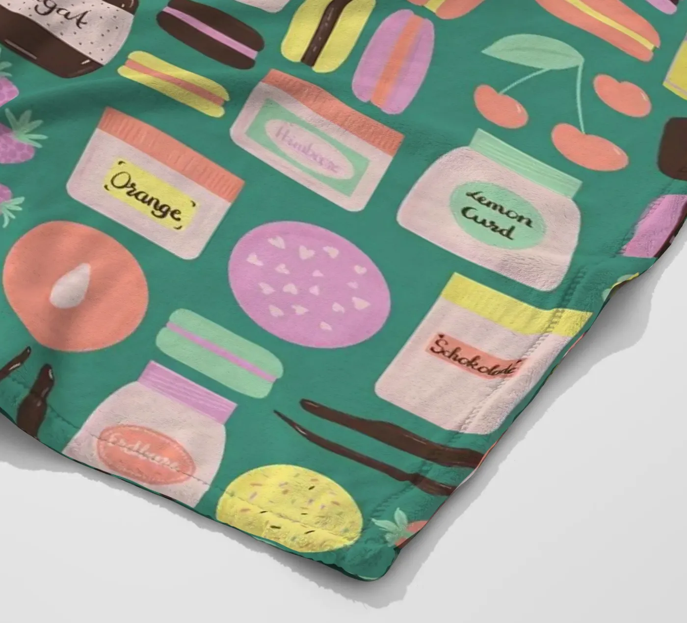 Macarons coperta in pile da nicigabrieldesigns