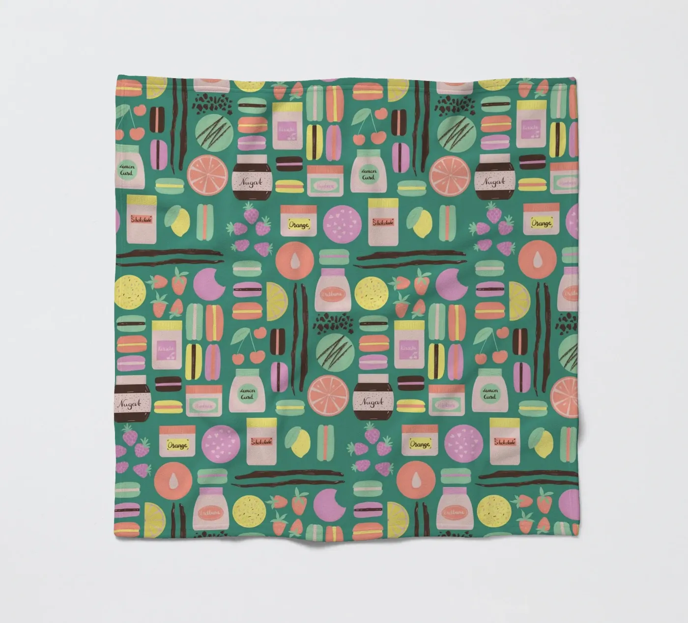 Macarons coperta in pile da nicigabrieldesigns