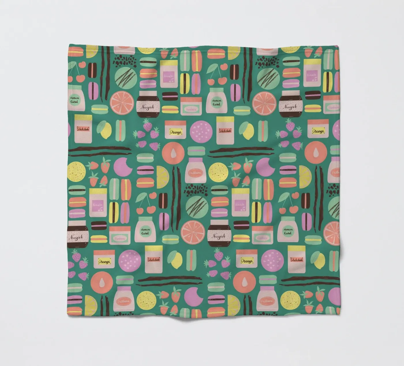 Macarons coperta in pile da nicigabrieldesigns