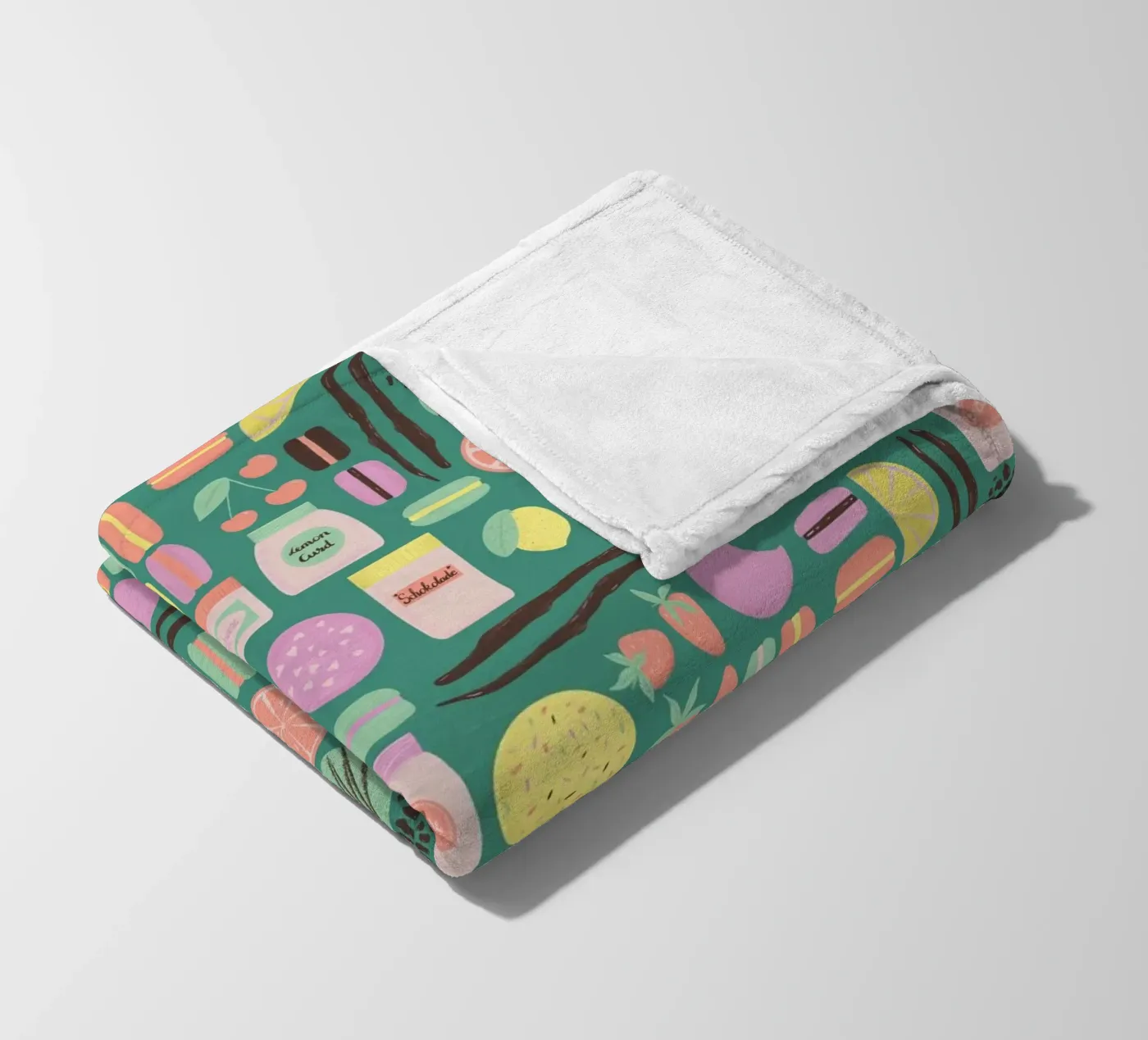 Macarons coperta in pile da nicigabrieldesigns