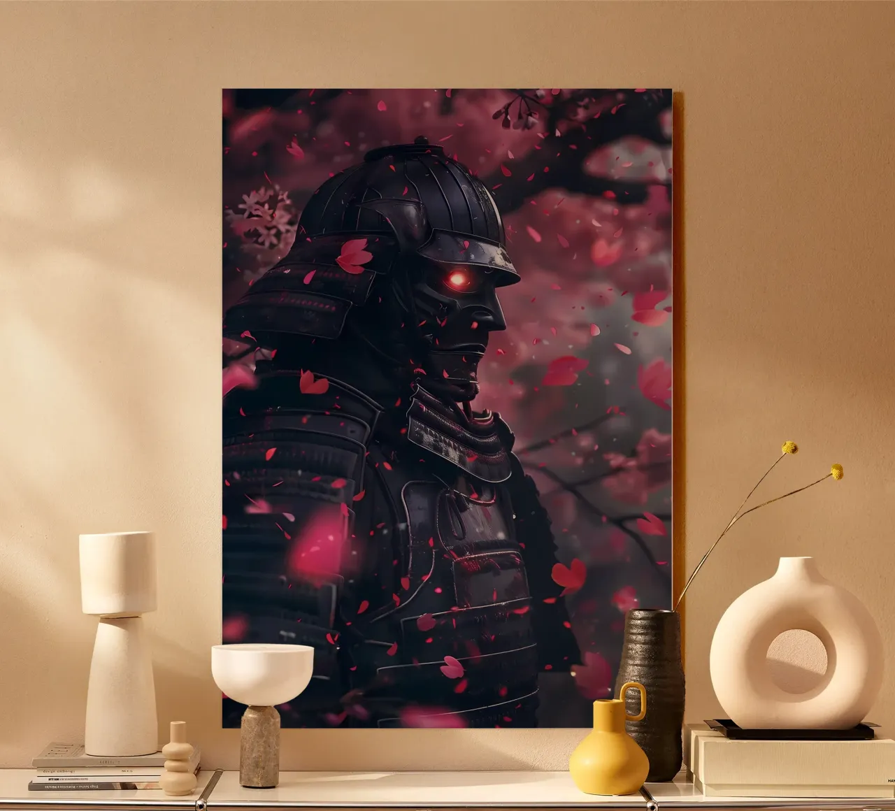 Samurai giapponese Sakura alluminio dibond da Mikesell