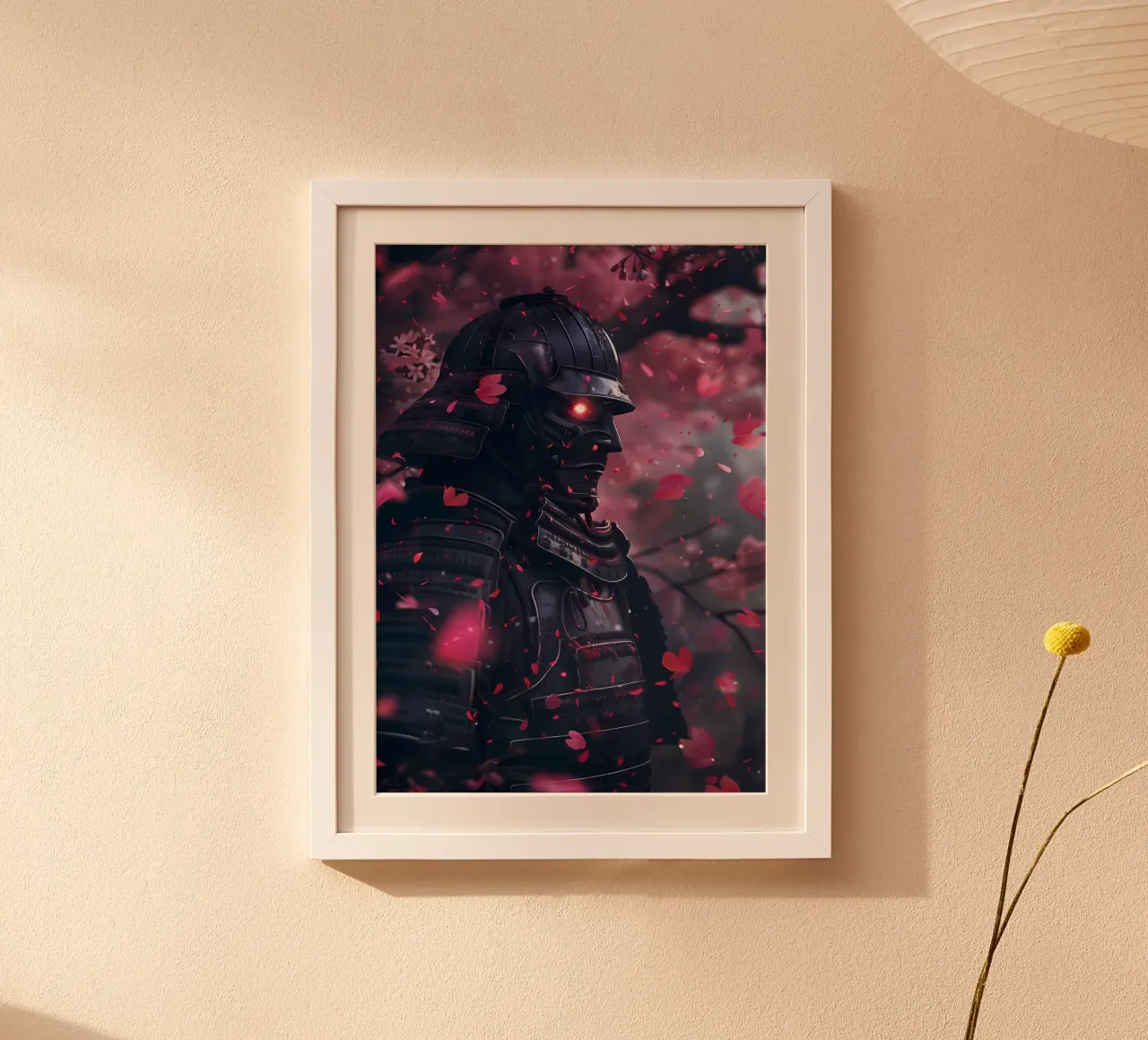 Samurai giapponese Sakura poster da Mikesell