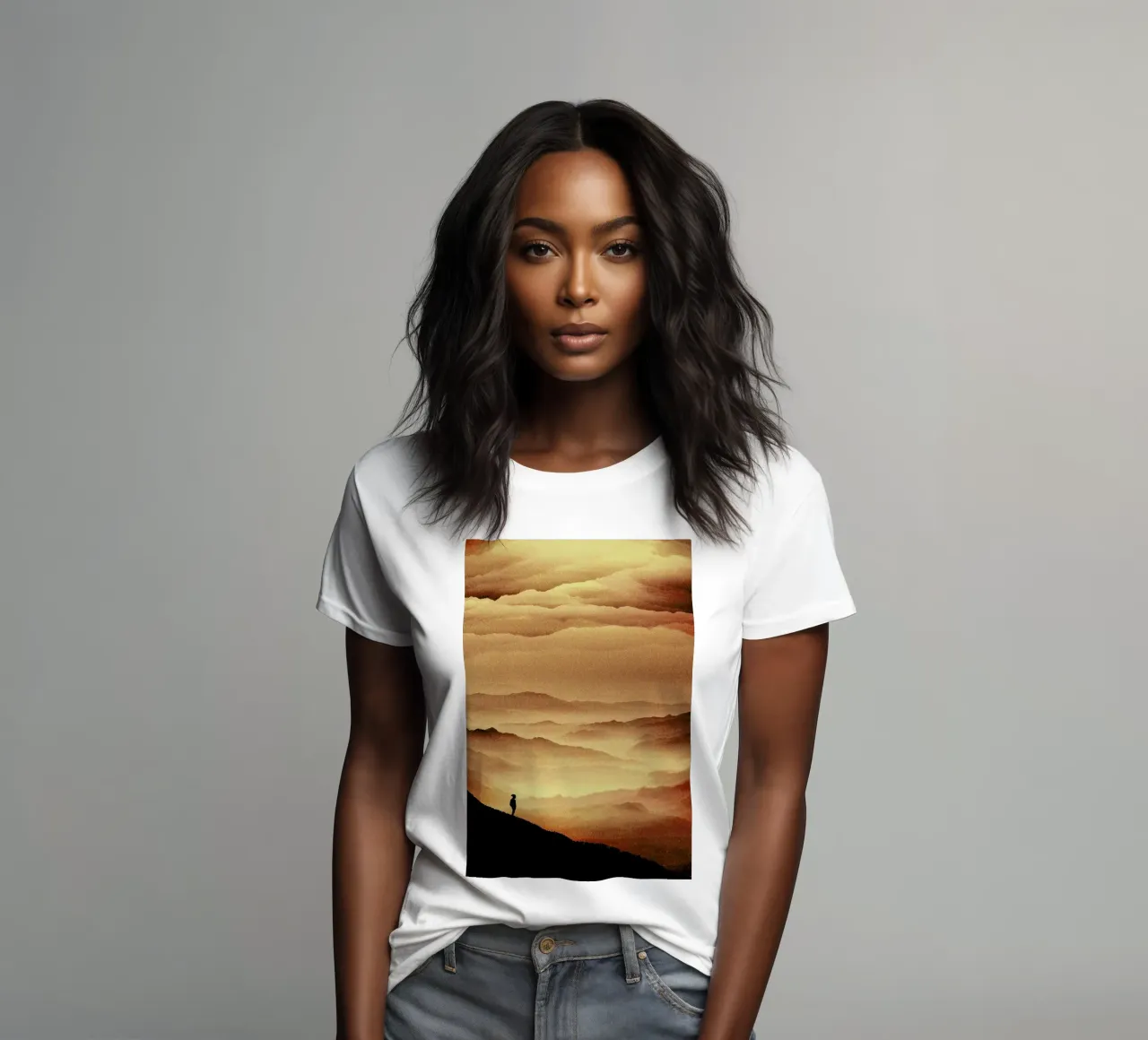 Red Noise Isolation Series t-shirt da donna da Stoian Hitrov