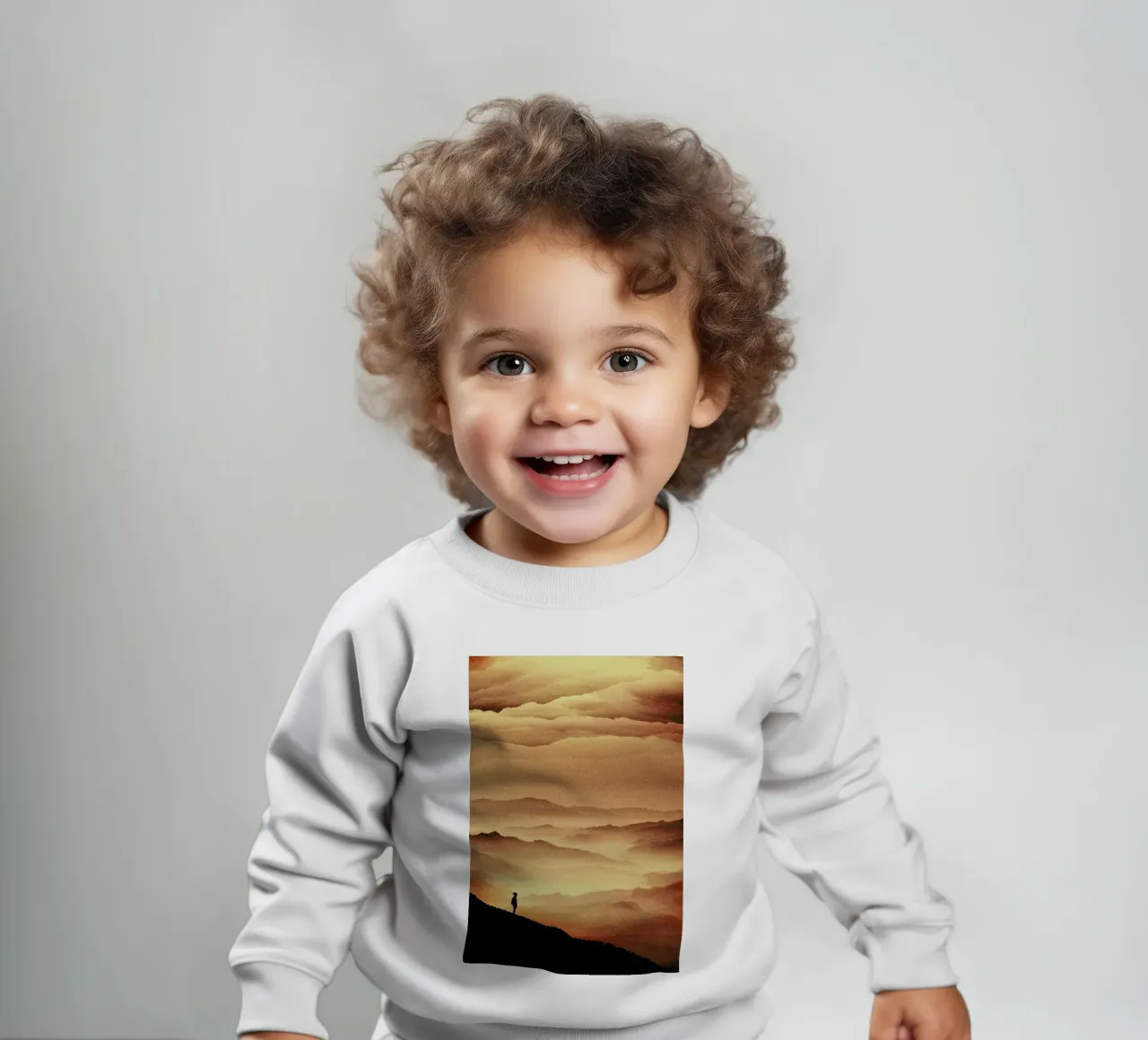 Red Noise Isolation Series Baby Sweatshirt von Stoian Hitrov