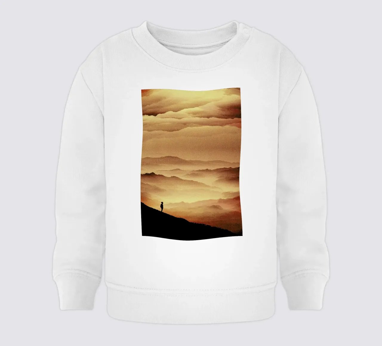 Red Noise Isolation Series Baby Sweatshirt von Stoian Hitrov