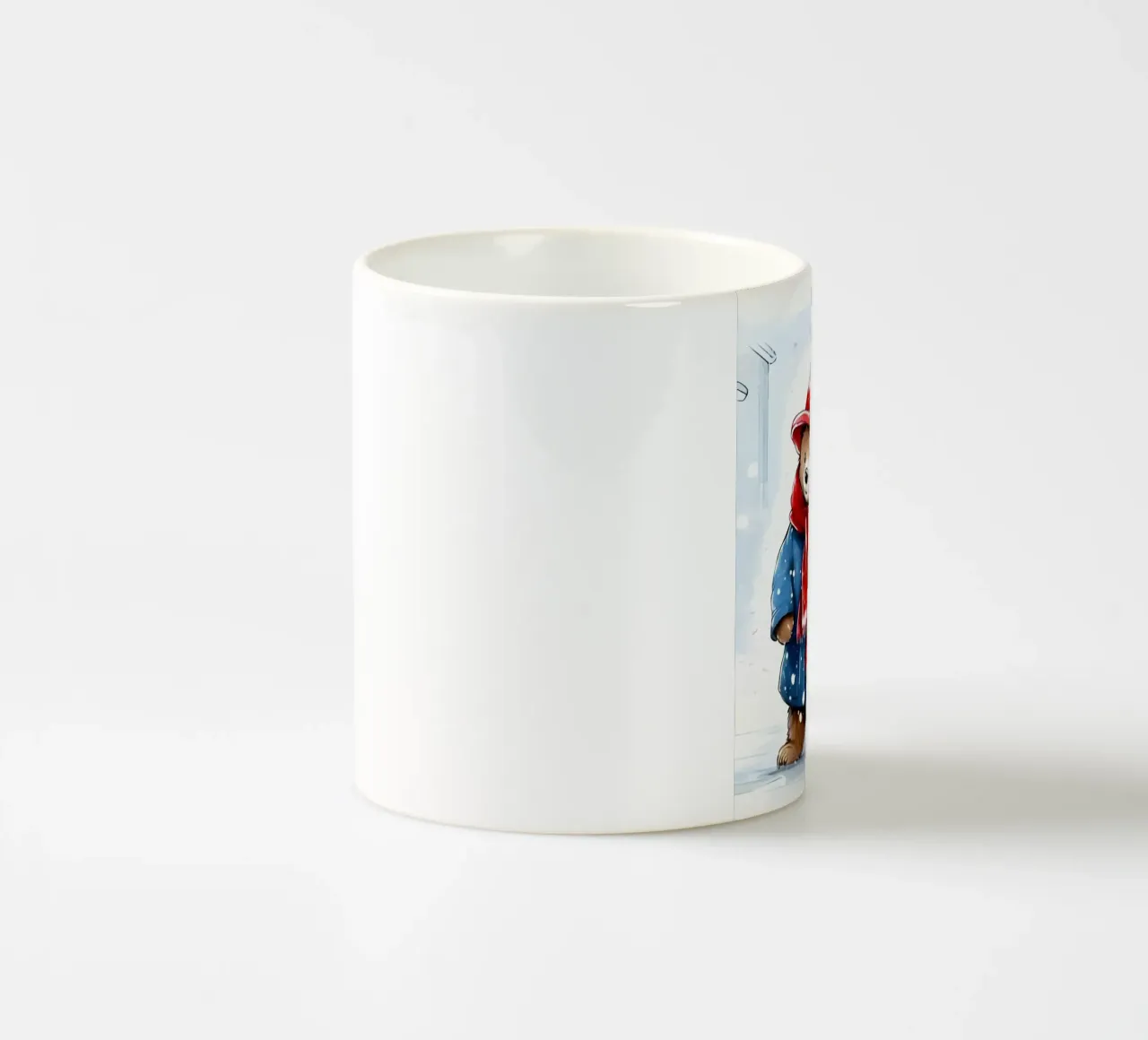 Poster minimalista 48 tazza in ceramica da Kadynce