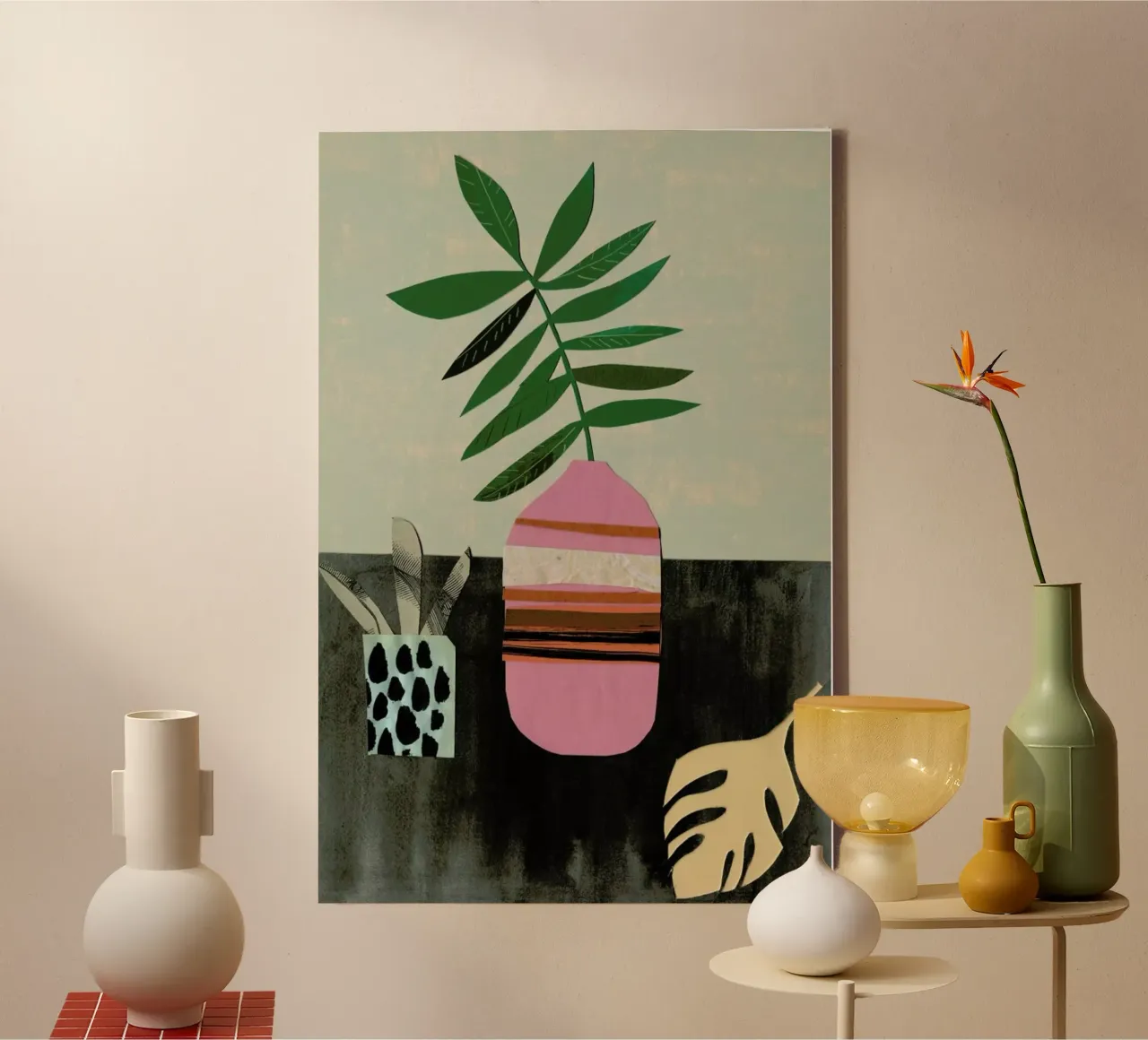 Vasen & Co. 3 canvas by Rinah Lang