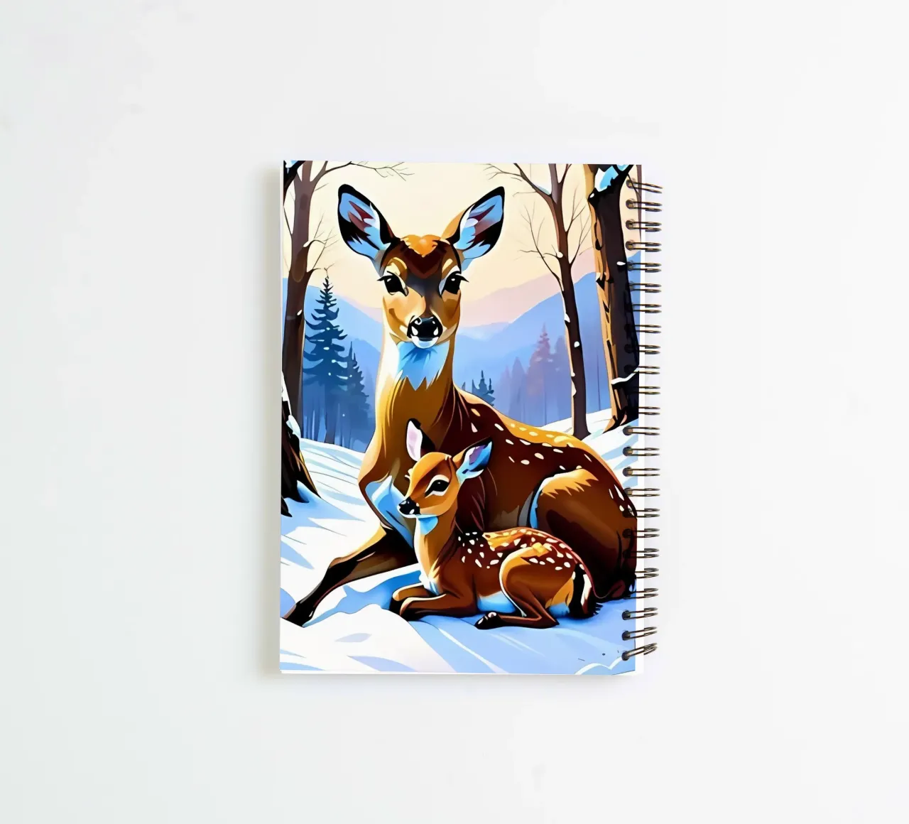 Minimalist Poster 49 spiral notebook by Kadynce
