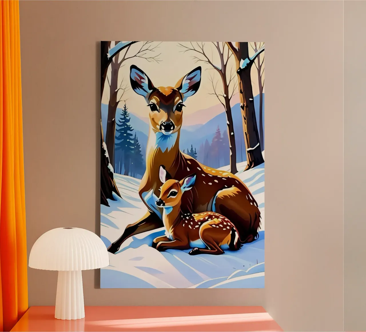 Minimalist Poster 49 canvas by Kadynce