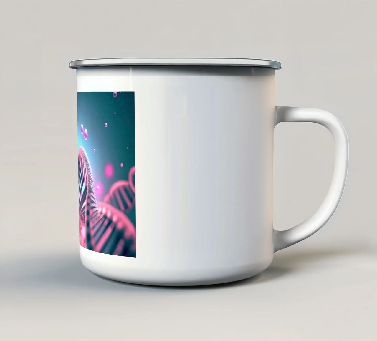 Visioni genetiche tazza in smalto da Delaplane