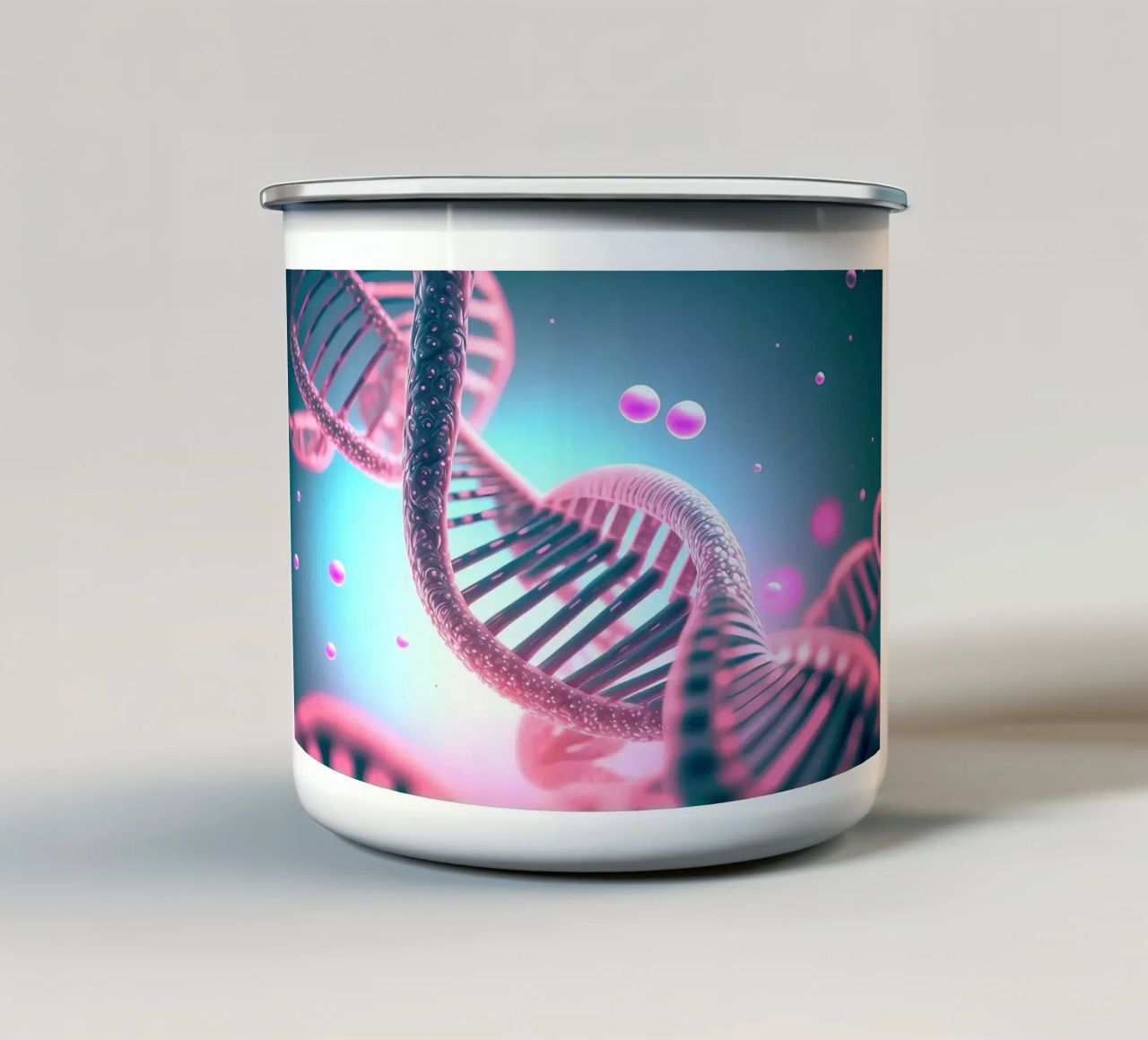 Visioni genetiche tazza in smalto da Delaplane