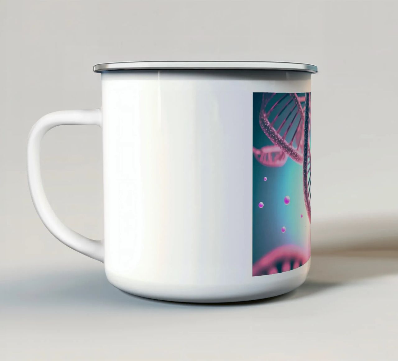 Visioni genetiche tazza in smalto da Delaplane