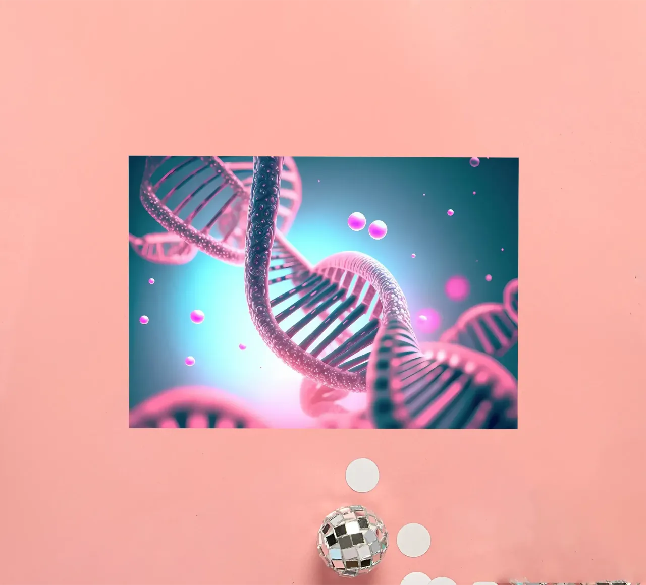 Genetic Visions sticker by Delaplane