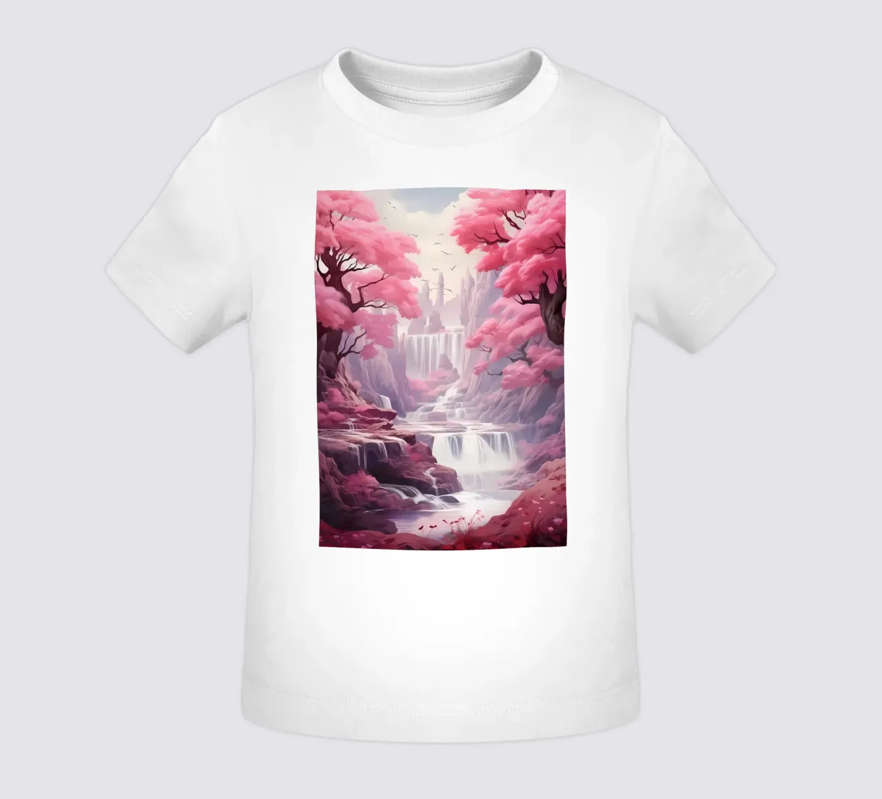 Waterfall Sakura Trees maglietta neonato da Mikesell