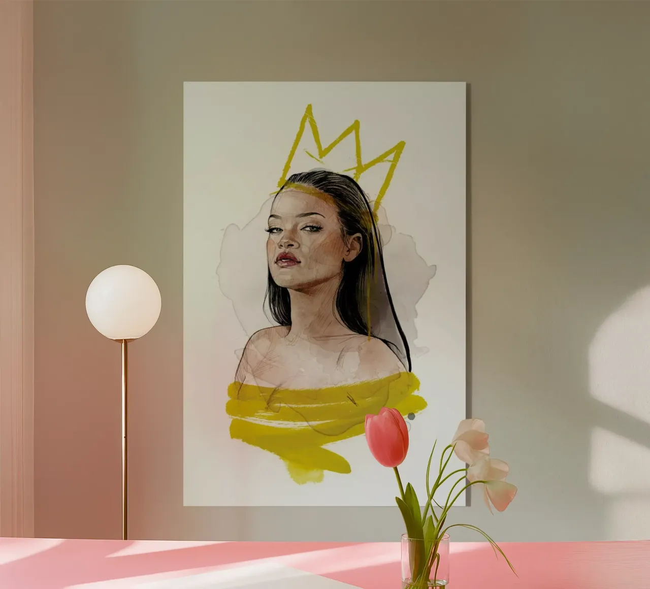 Rihanna plexiglass da Ina Stanimirova