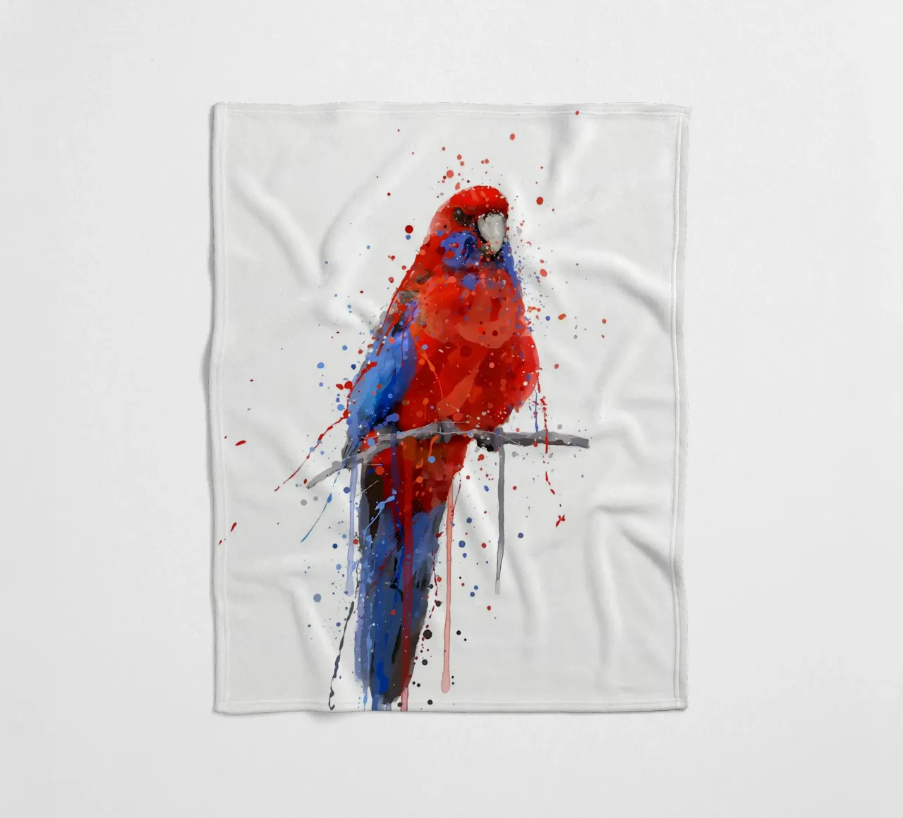 Pappagallo Rosella coperta in pile da Allaire
