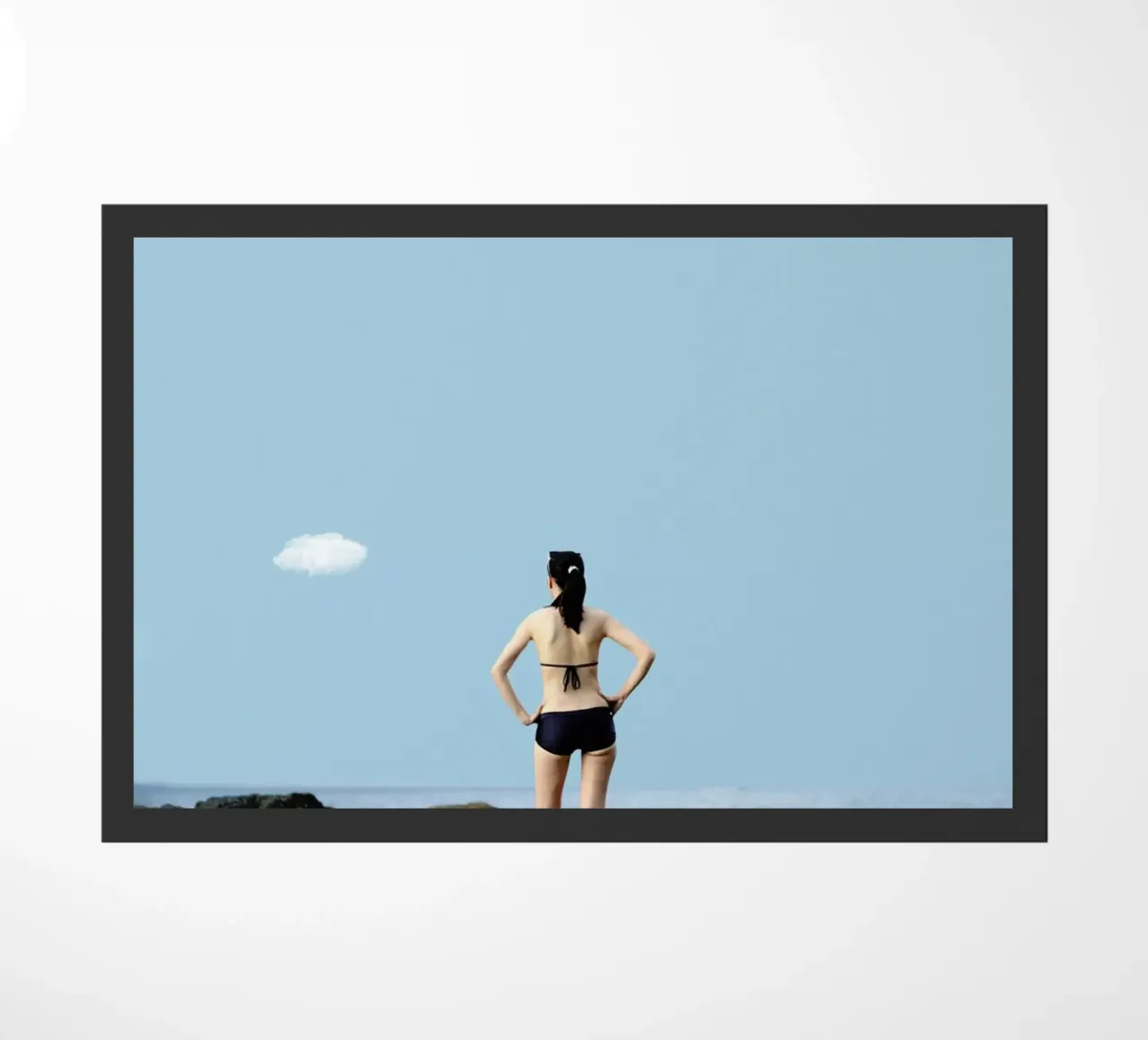 Elle doormat by Rafael Burato