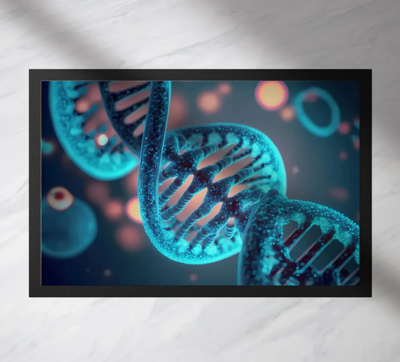 Exploring DNAs Depths doormat by Delaplane