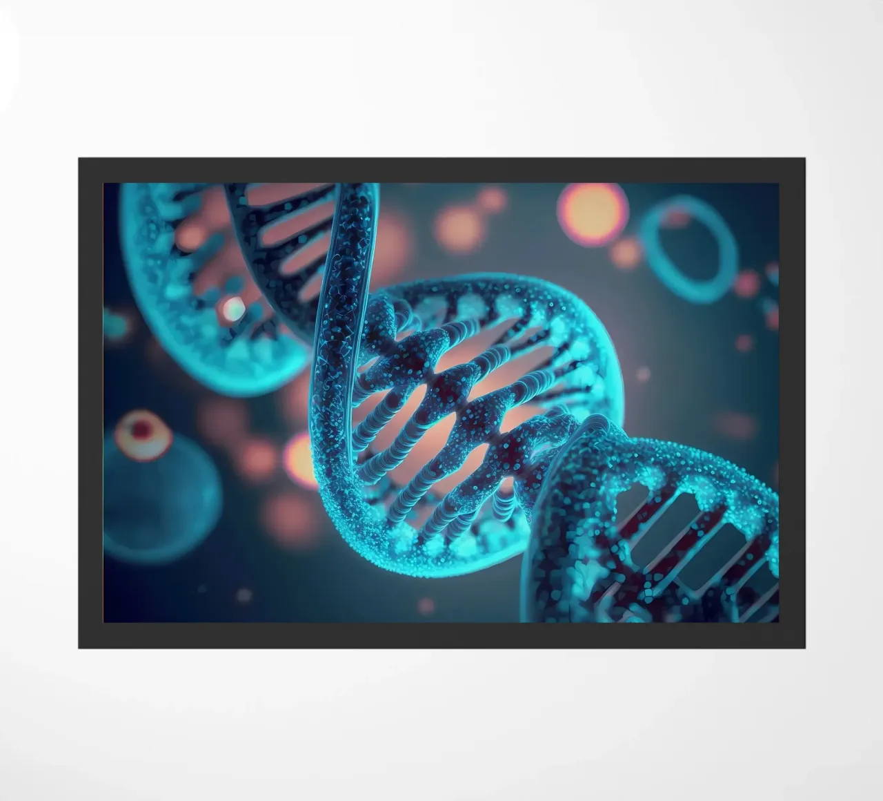 Exploring DNAs Depths doormat by Delaplane