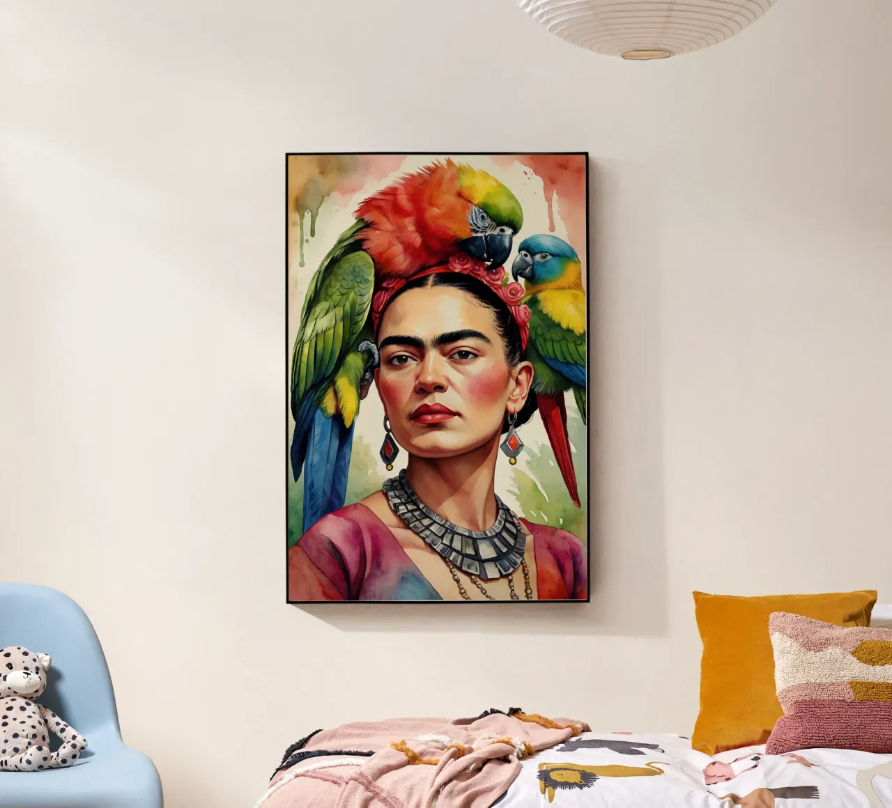 frida kahlo plexiglass da 🎁 NOBELART