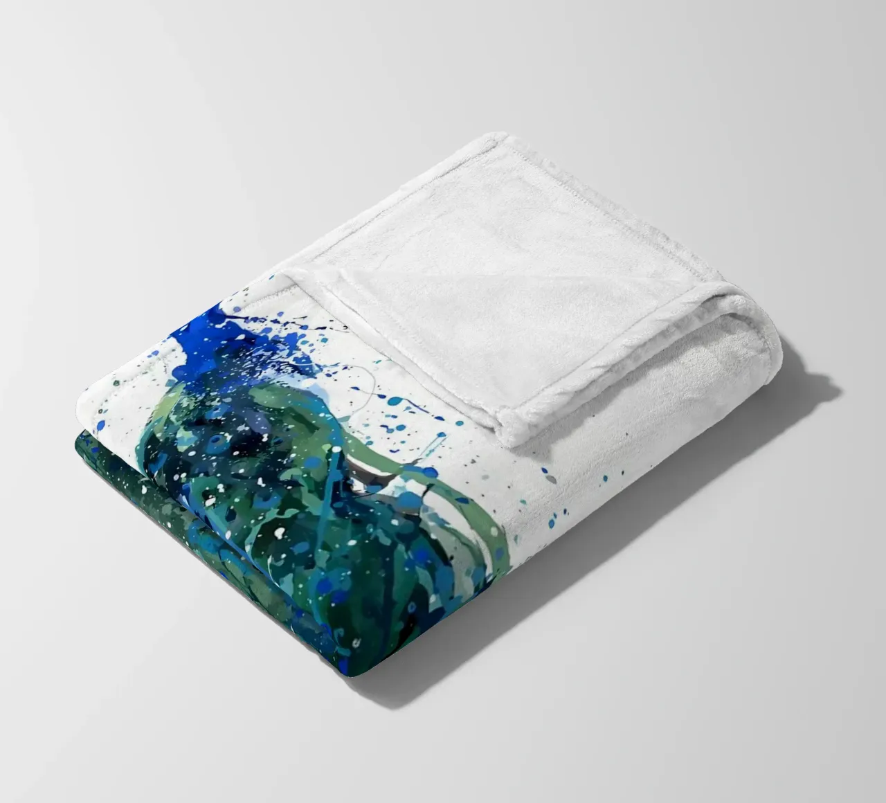 Pavone coperta in pile da Allaire
