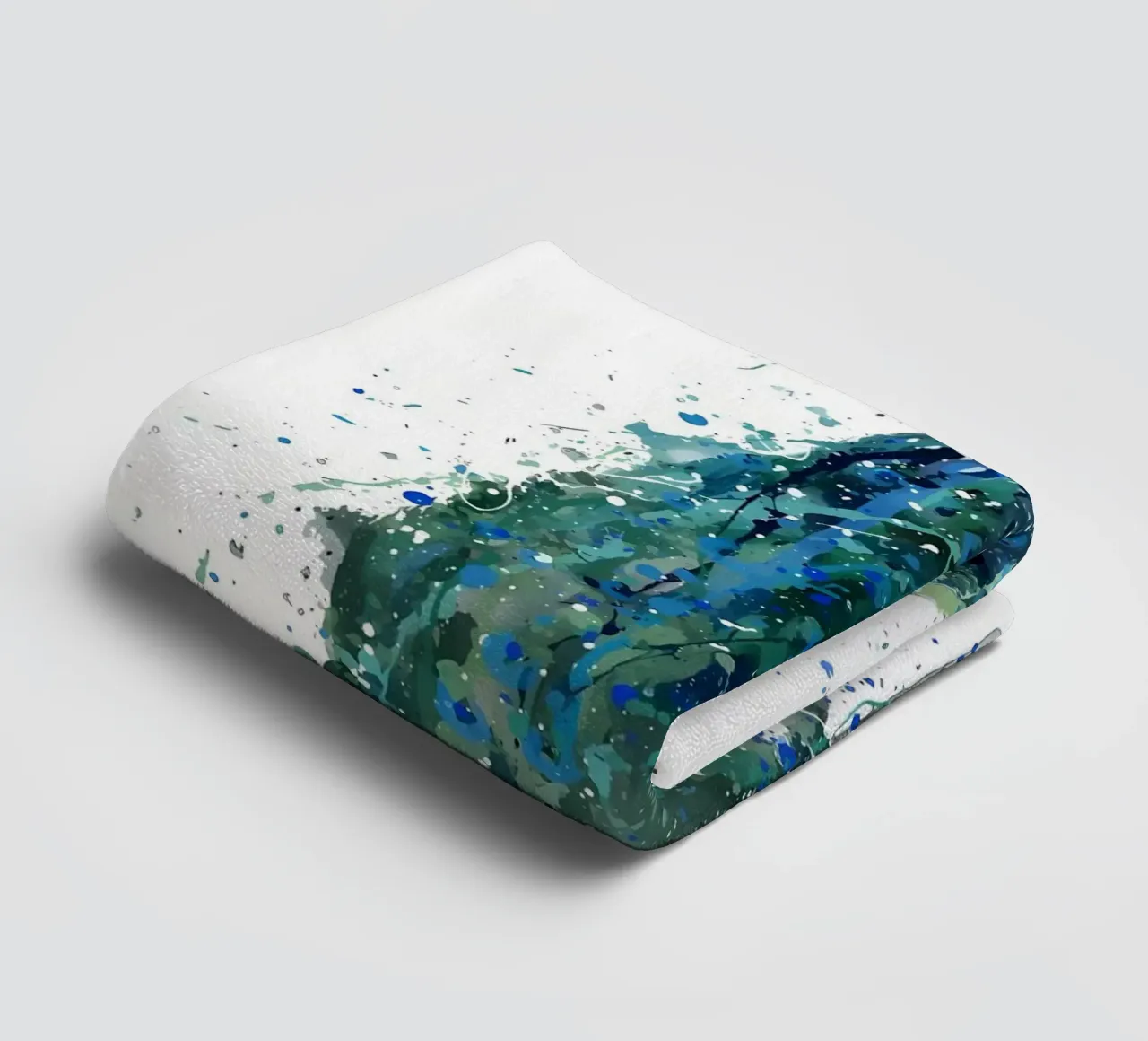 Peacock towel by Allaire