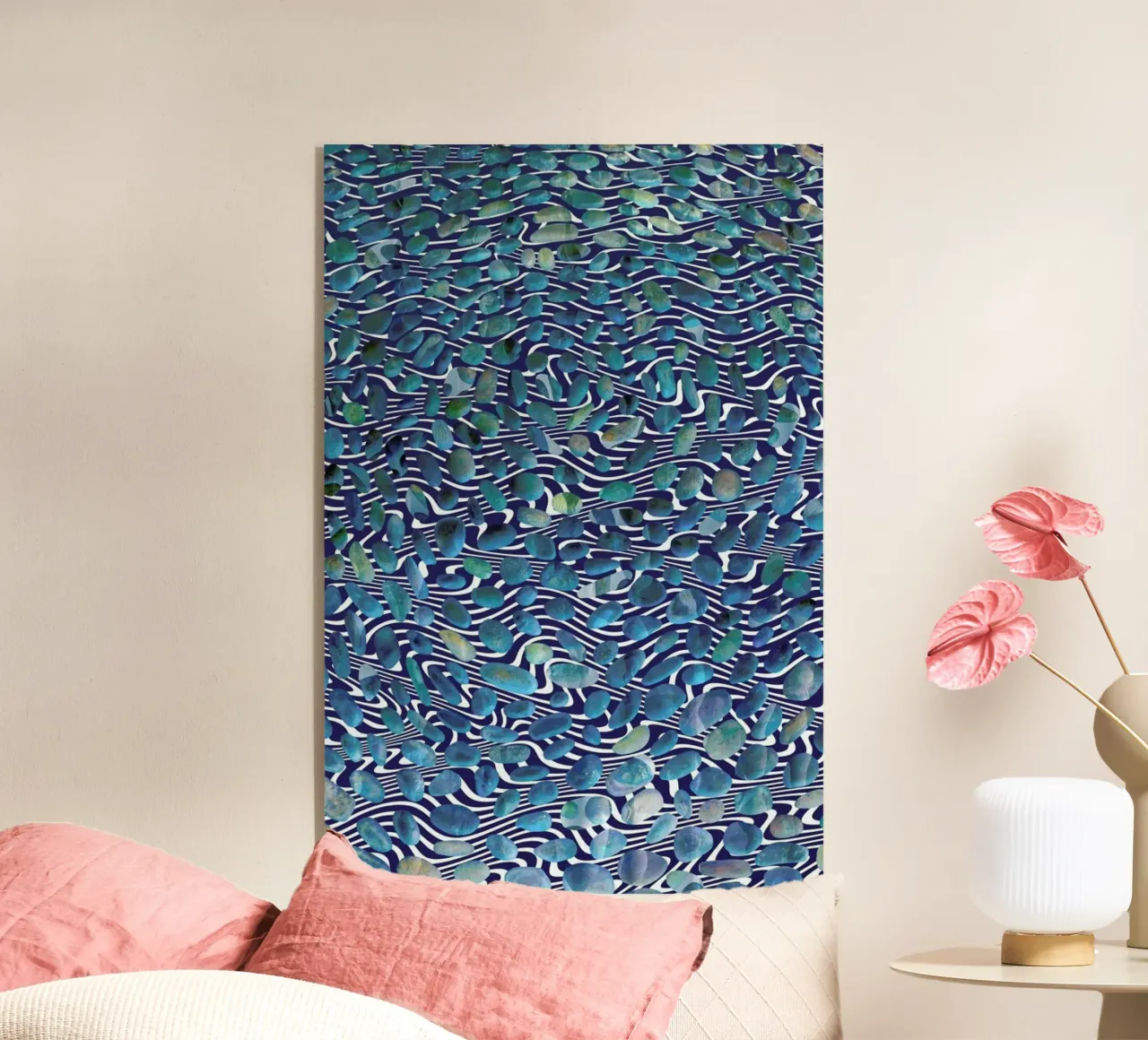 Sitting by the River plexiglass da Angelo Cerantola