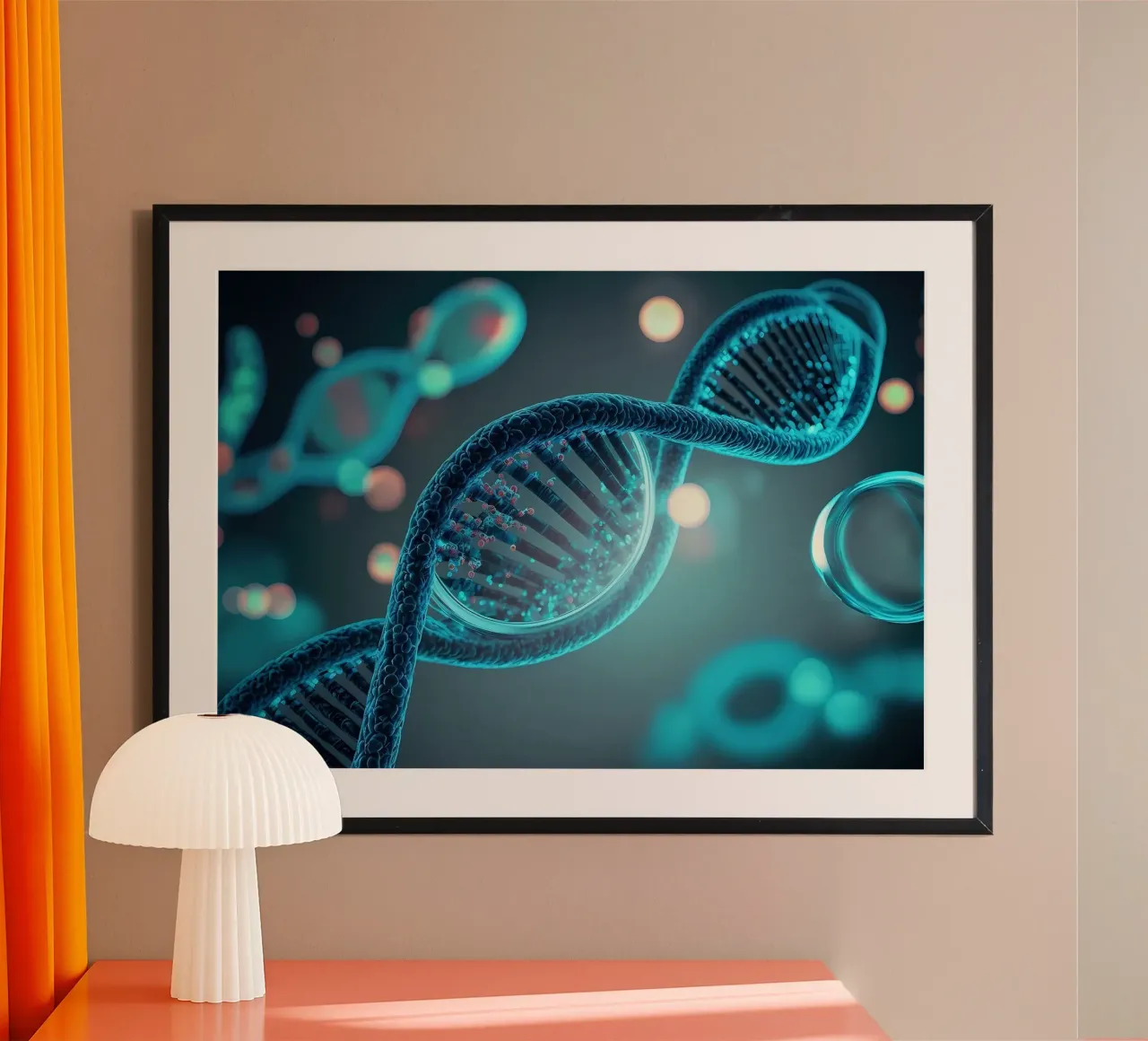 Onthullend Genetisch Complex poster van Delaplane