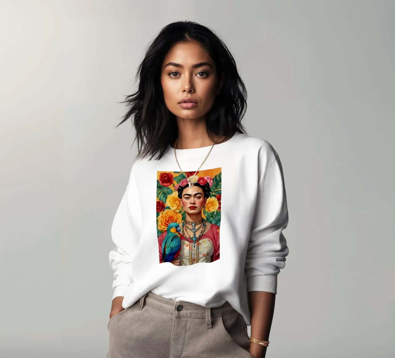 frida kahlo felpa da 🎁 ARTVI-SHOP